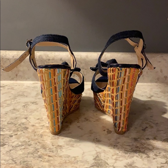 Charming Charlie Wedges Size 8 - Picture 3 of 4